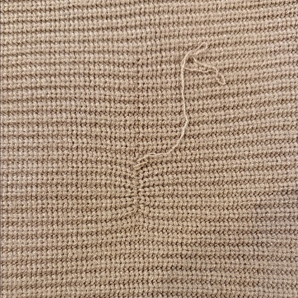 Dex Camel Ribbed Cowl-Neck Sweater Dress - Picture 4 of 4
